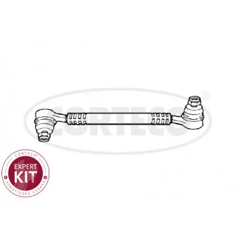 Barre de connexion avant droit CORTECO 49396165