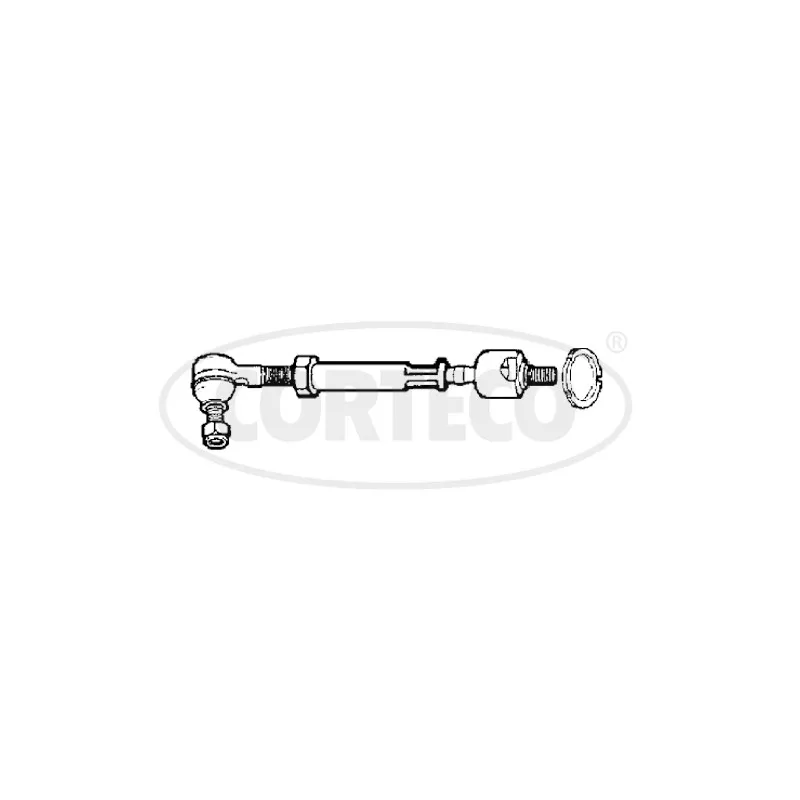 Barre de connexion avant droit CORTECO 49396374