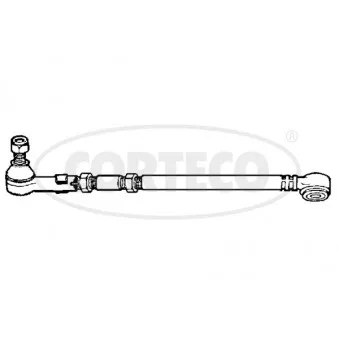 Barre de connexion avant droit CORTECO 49396547