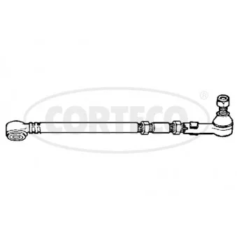 Barre de connexion avant gauche CORTECO 49396548