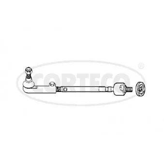 Barre de connexion avant droit CORTECO 49396551