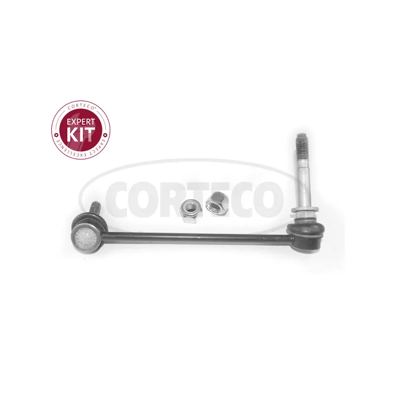 Entretoise/tige, stabilisateur avant gauche CORTECO 49396567