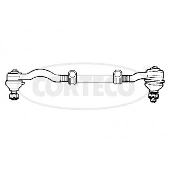 Barre de connexion avant gauche CORTECO 49396577