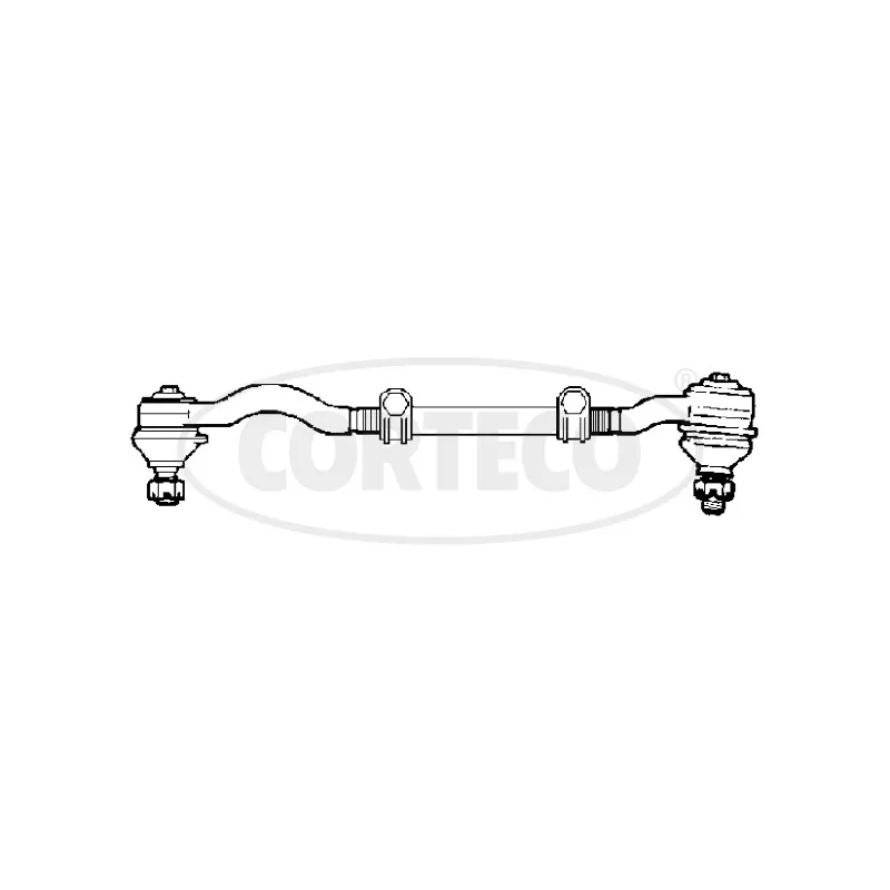 Barre de connexion avant gauche CORTECO 49396577