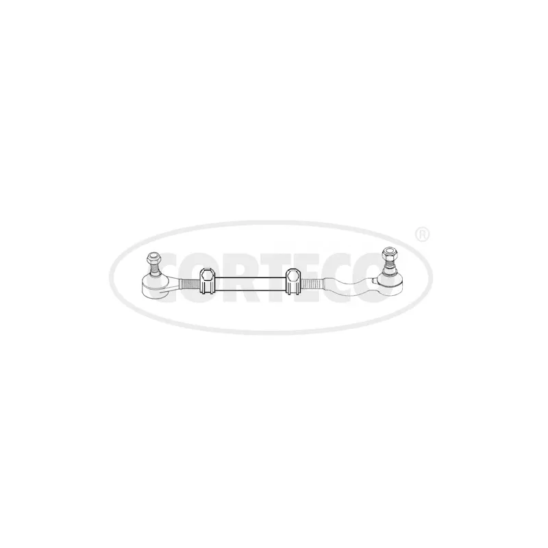 Barre de connexion avant gauche CORTECO 49396583