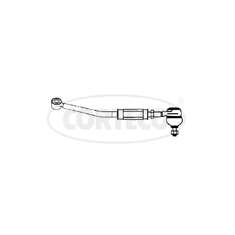 Barre de connexion avant gauche CORTECO 49396627