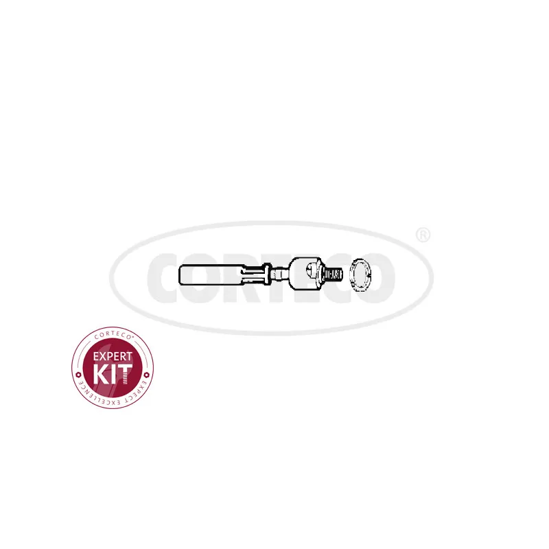 Rotule de direction intérieure, barre de connexion CORTECO 49396752