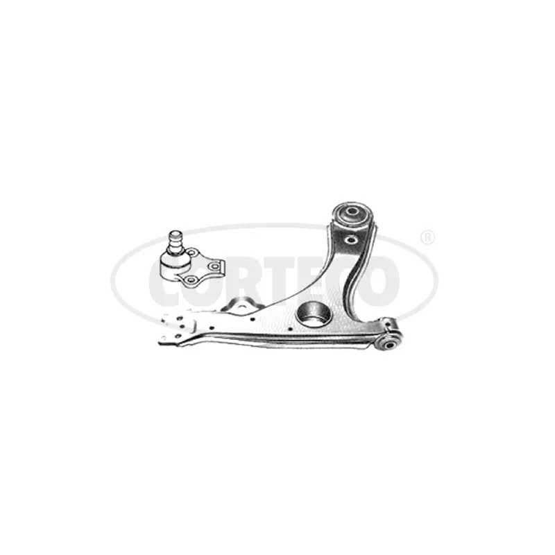 Triangle ou bras de suspension (train avant) CORTECO 49397066