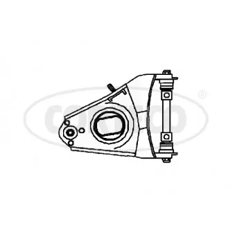 Triangle ou bras de suspension (train avant) CORTECO 49397169