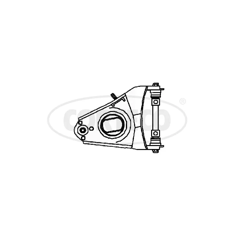 Triangle ou bras de suspension (train avant) CORTECO 49397169