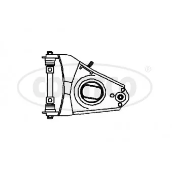 Triangle ou bras de suspension (train avant) CORTECO 49397170