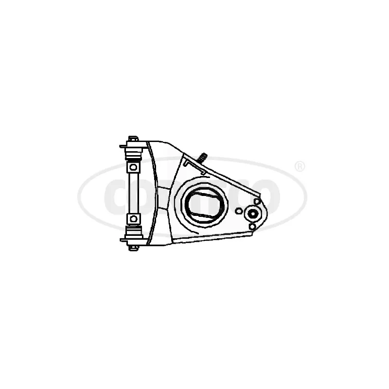 Triangle ou bras de suspension (train avant) CORTECO 49397170