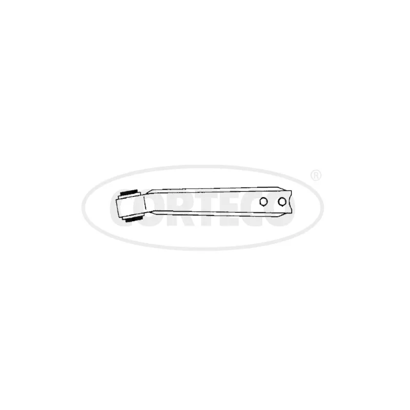 Triangle ou bras de suspension (train avant) CORTECO 49397172