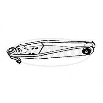 Triangle ou bras de suspension (train avant) CORTECO 49397422