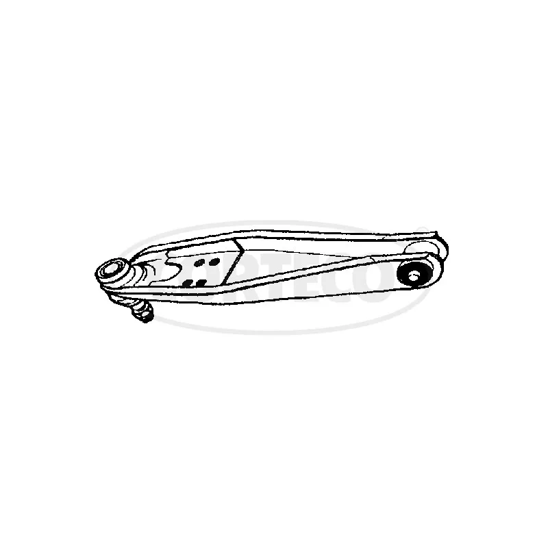 Triangle ou bras de suspension (train avant) CORTECO 49397422