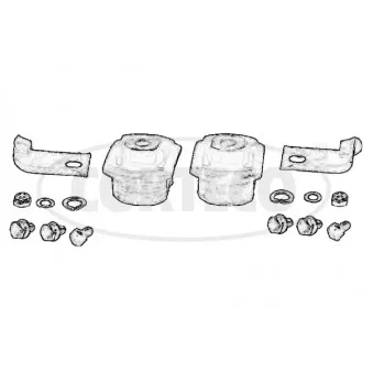 Kit de réparation, suspension de roue CORTECO 49397786