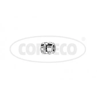 Silent bloc de suspension (train avant) CORTECO 49397863