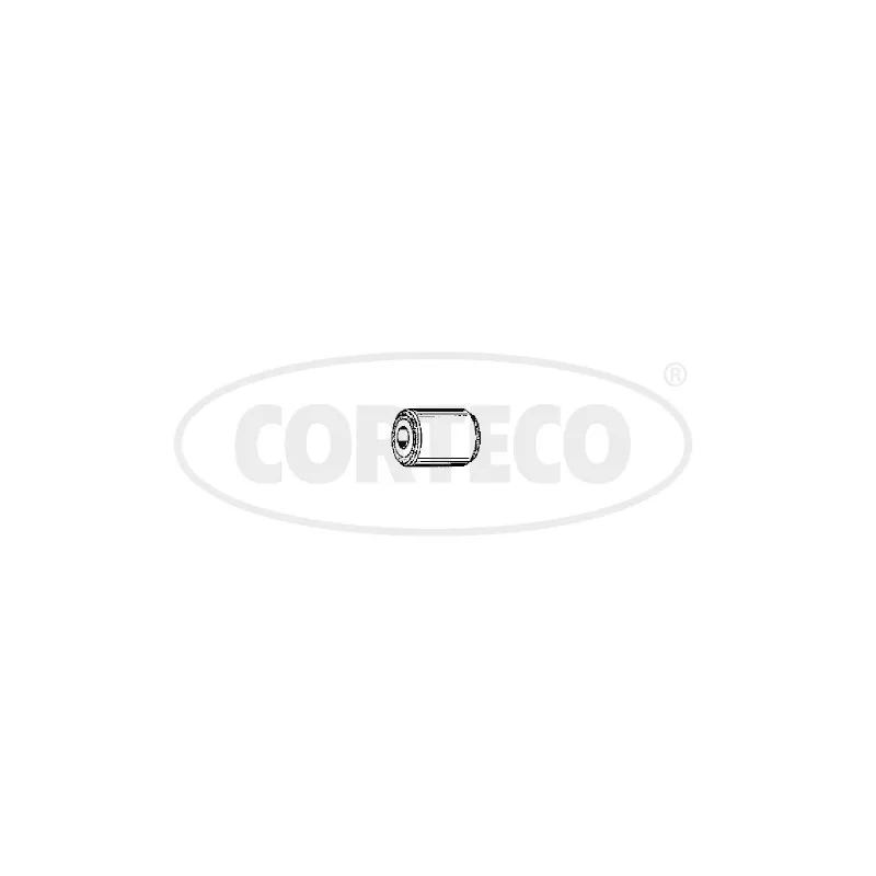 Silent bloc de suspension (train avant) CORTECO 49398044