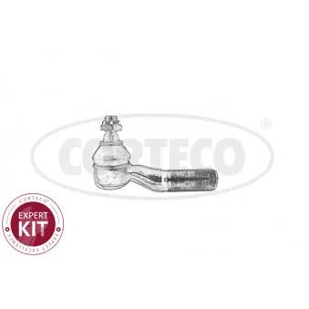 Rotule de barre de connexion avant droit CORTECO 49399529