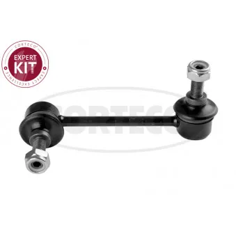 Entretoise/tige, stabilisateur arrière gauche CORTECO 49400166