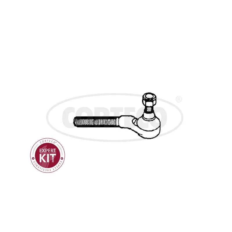 Rotule de barre de connexion avant gauche CORTECO 49400193