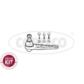 Rotule de suspension avant droit CORTECO 49400205