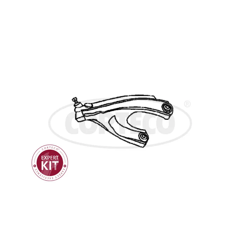 Triangle ou bras de suspension (train avant) CORTECO 49400263