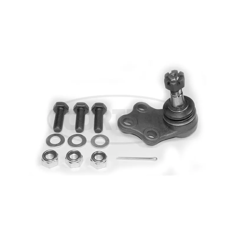 Rotule de suspension avant gauche CORTECO 49400318