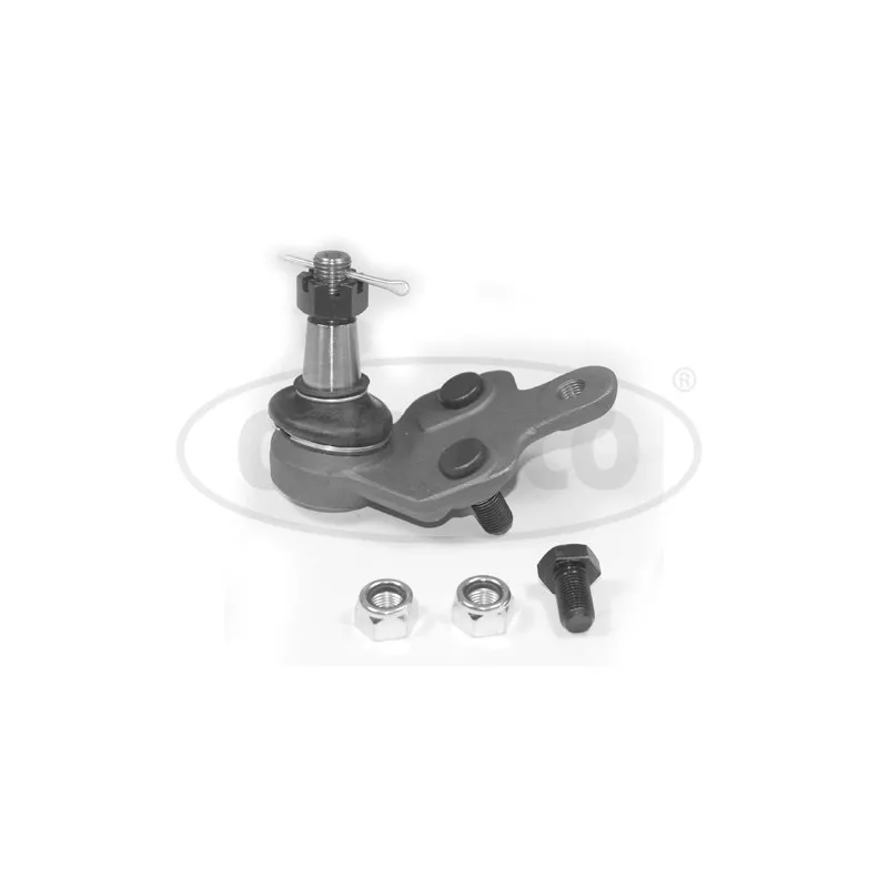 Rotule de suspension avant droit CORTECO 49400369