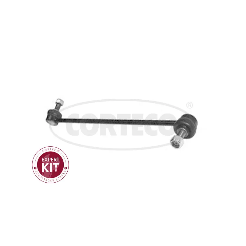Entretoise/tige, stabilisateur avant gauche CORTECO 49400645