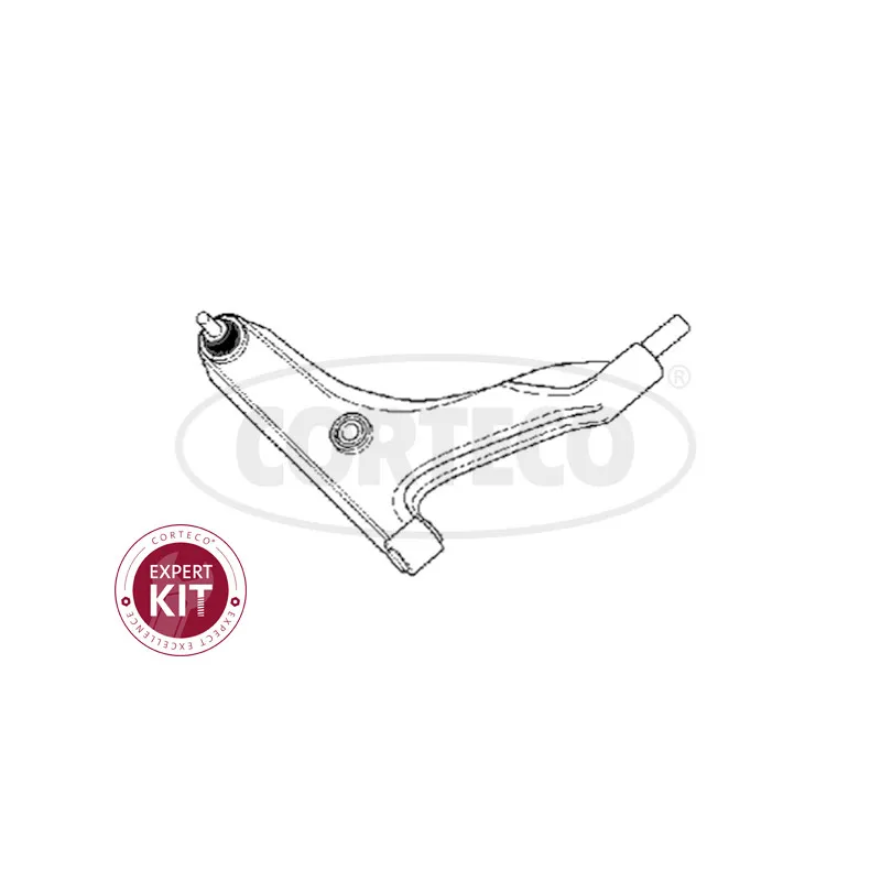 Triangle ou bras de suspension (train avant) CORTECO 49400718