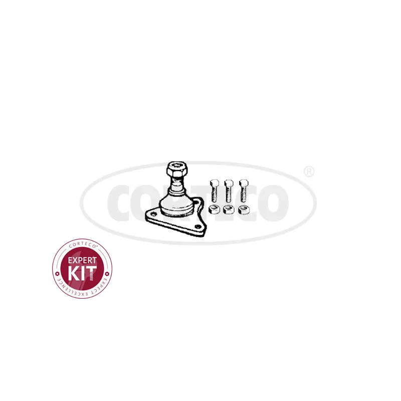 Rotule de suspension CORTECO 49400750