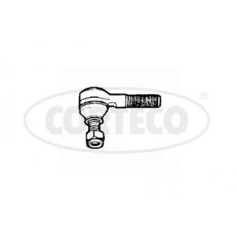 Rotule de barre de connexion avant droit CORTECO 49400785