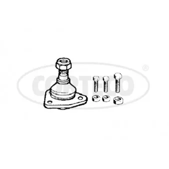 Rotule de suspension CORTECO 49400804