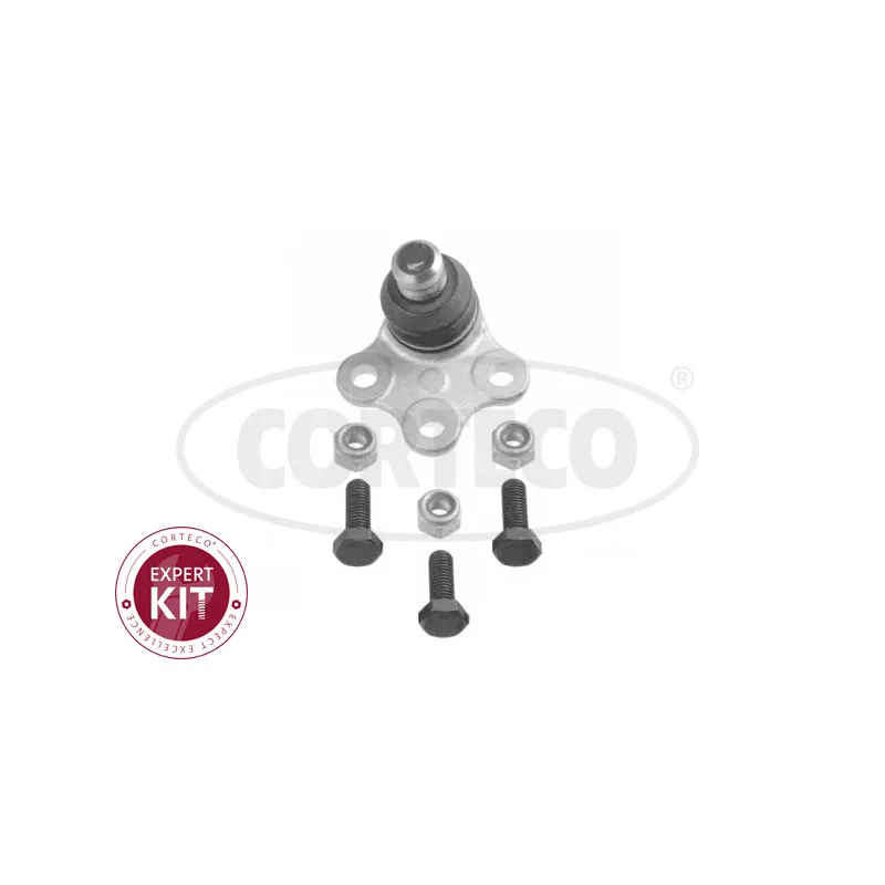 Rotule de suspension avant gauche CORTECO 49401020