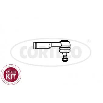 Rotule de barre de connexion avant gauche CORTECO 49401025