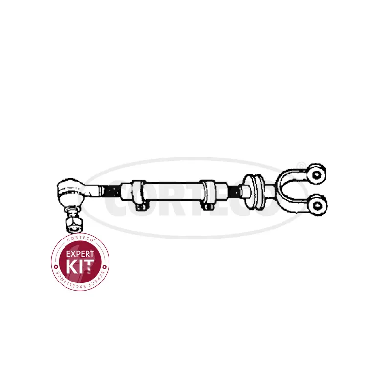 Rotule de barre de connexion avant droit CORTECO 49401206