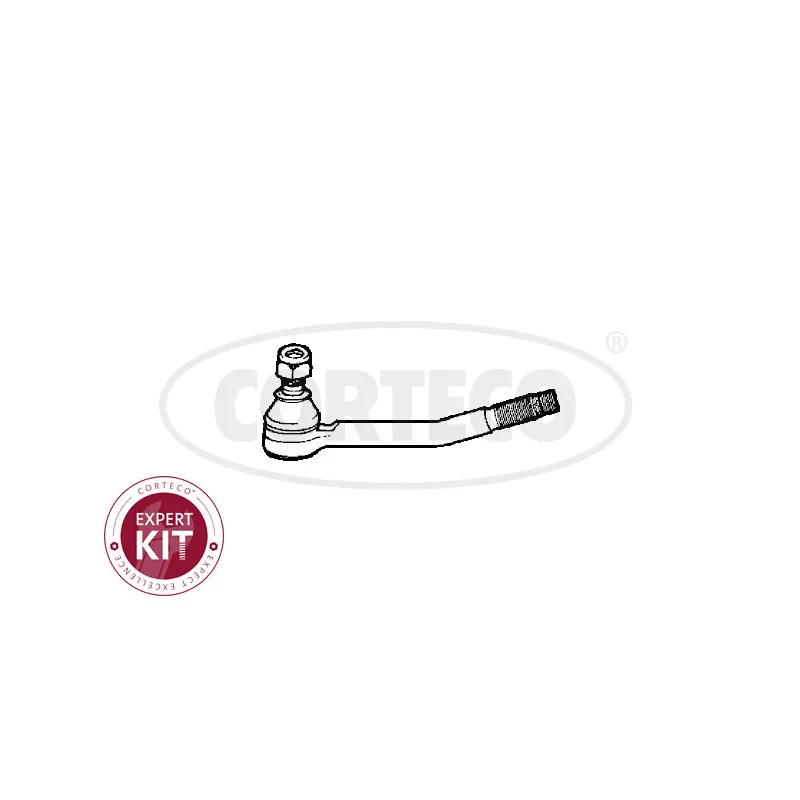Rotule de barre de connexion avant droit CORTECO 49401212