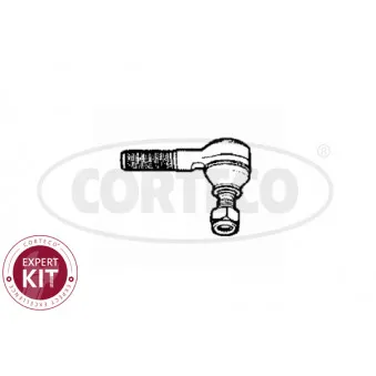 Rotule de barre de connexion avant gauche CORTECO 49401213