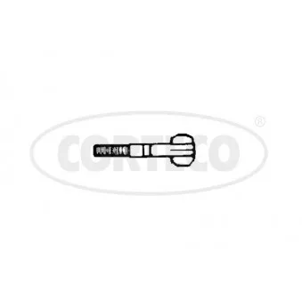 Rotule de barre de connexion avant droit CORTECO 49401233