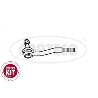 Rotule de barre de connexion avant droit CORTECO 49401243
