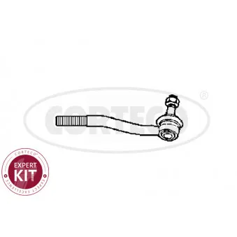 Rotule de barre de connexion avant gauche CORTECO 49401244