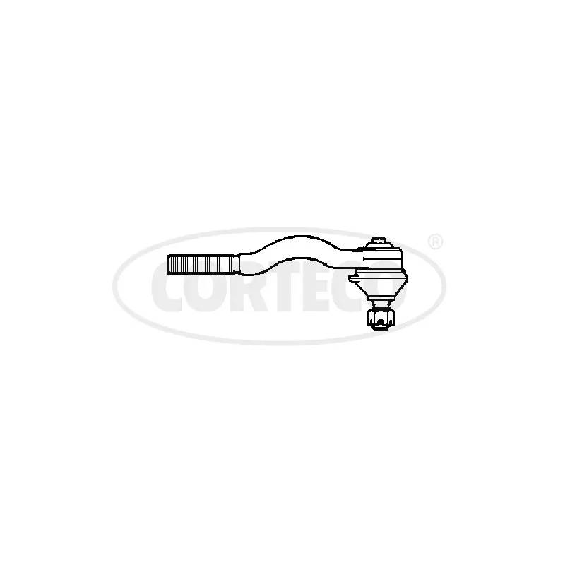 Rotule de barre de connexion avant gauche CORTECO 49401254