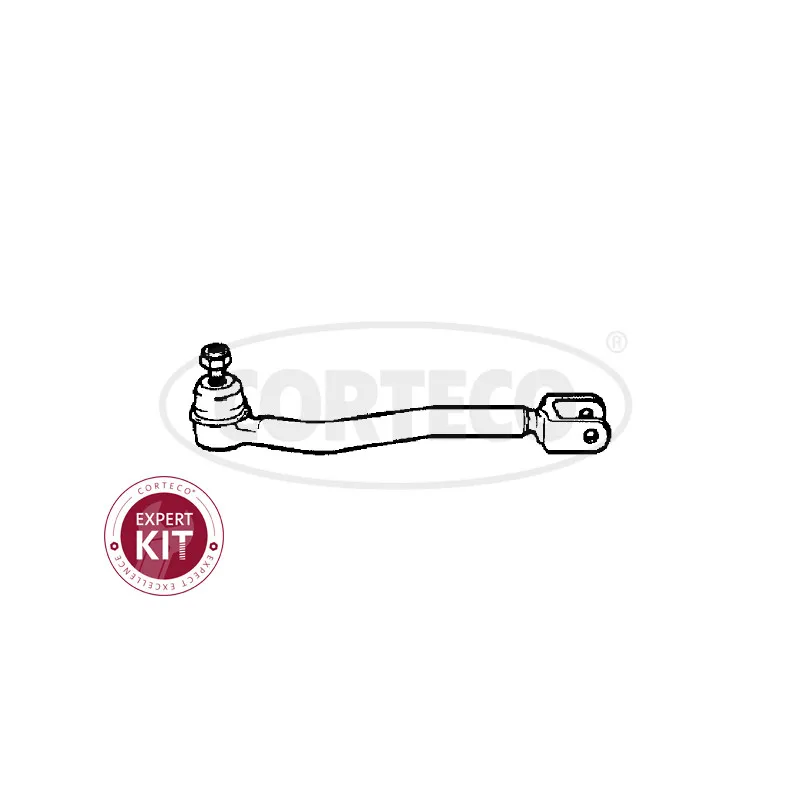 Rotule de barre de connexion avant droit CORTECO 49401266