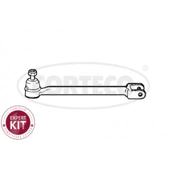Rotule de barre de connexion avant droit CORTECO 49401268
