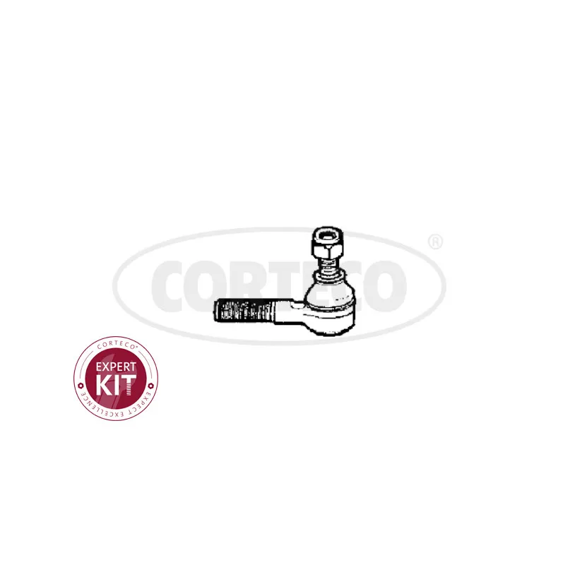 Rotule de barre de connexion avant gauche CORTECO 49401272