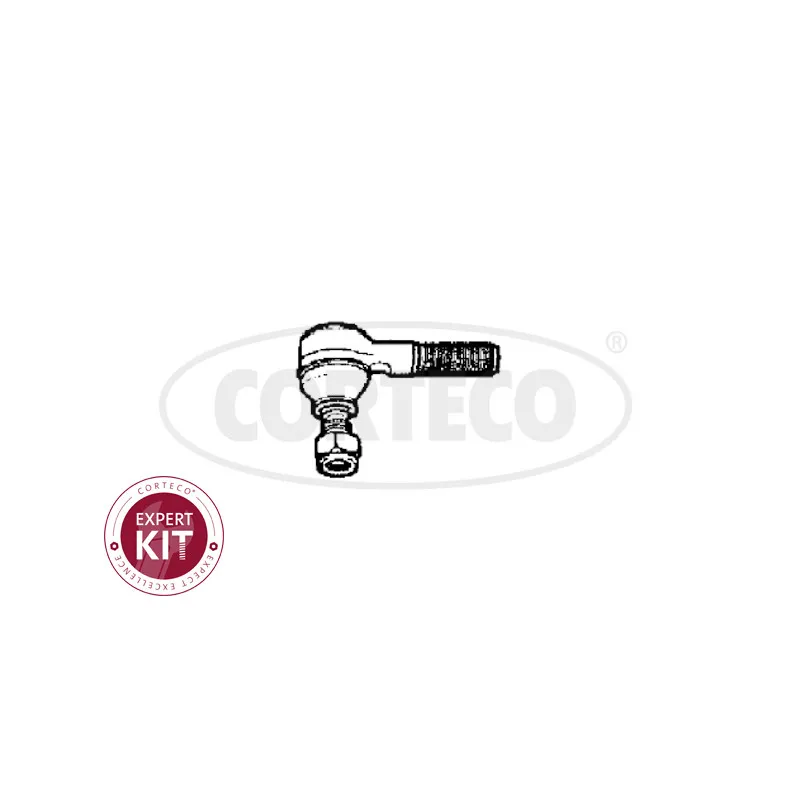 Rotule de barre de connexion avant gauche CORTECO 49401290