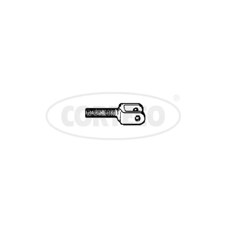 Rotule de barre de connexion avant droit CORTECO 49401291