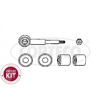Entretoise/tige, stabilisateur CORTECO 49401307