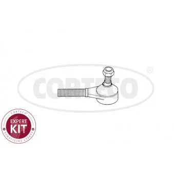 Rotule de barre de connexion avant droit CORTECO 49401393